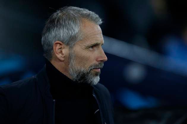 MANCHESTER, ENGLAND - NOVEMBER 28: Marco Rose manager of RB Leipzig during the UEFA Champions League match between Manchester City and Rb Leipzig at Etihad Stadium on November 28, 2023 in Manchester, England SPO 