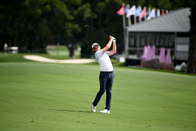 GOLF AUSTRALIAN OPEN, Cam Smith of Australia plays a shot from the fairway during the Pro-Am ahead of the Australian Open 2023 at the Australian Golf Club in Sydney, Wednesday, November 29, 2023. ( NO ARCHIVING, EDITORIAL USE ONLY, NO USE IN BOOKS WITHOUT CONSENT SYDNEY NEW SOUTH WALES AUSTRALIA  Copyright: xDANxHIMBRECHTSx 20231129001871301835