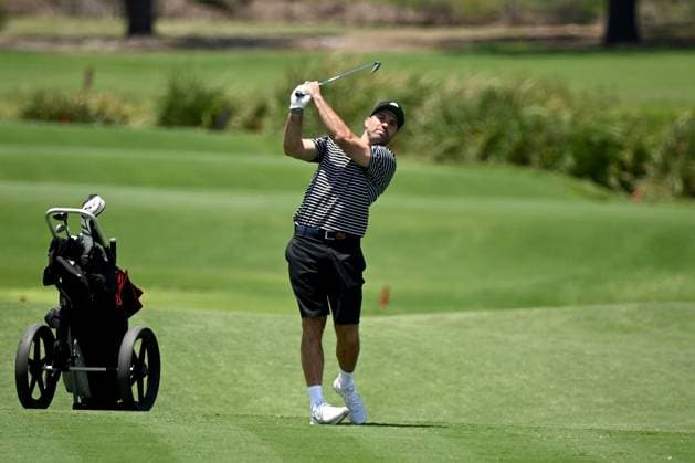 GOLF AUSTRALIAN OPEN, Sydney Roosters NRL player James Tedesco plays a shot from the fairway during the Pro-Am ahead of the Australian Open 2023 at the Australian Golf Club in Sydney, Wednesday, November 29, 2023. ( NO ARCHIVING, EDITORIAL USE ONLY, NO USE IN BOOKS WITHOUT CONSENT SYDNEY NEW SOUTH WALES AUSTRALIA  Copyright: xDANxHIMBRECHTSx 20231129001871307792
