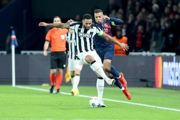 Paris Saint-Germain v Newcastle United FC: Group F - UEFA Champions League 2023 24 Sebastien Muylaert MAXPPP - Paris 28 11 2023 Kylian Mbappé of PSG during the UEFA Champions League match between Paris Saint-Germain and Newcastle United FC at Parc des Princes in Paris, France. 28.11.2023 Paris France  Copyright: xMAXPPPxSébastienxMuylaertx LTG202311299490 LTG202311299490