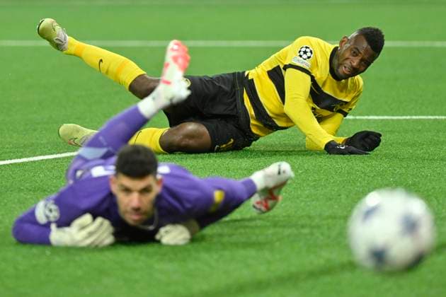 Jean Pierre Nsame, YB, BSC Young Boys FK Red Star Belgrade, Champions League, Football, 28 11 2023