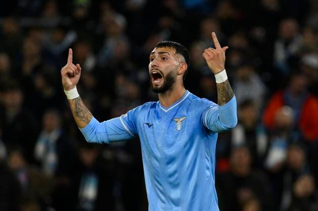 SS Lazio v Celtic FC: Group E - UEFA Champions League 2023 24 Valentin Castellanos of S.S. Lazio is playing during the 5th day of the UEFA Champions League Group E match between S.S. Lazio and Celtic F.C. in Rome, Italy, on November 28, 2023, at the Olympic Stadium. Rome Italy Italy  Copyright: xDomenicoxCippitellix originalFilename:cippitelli-sslaziov231128_npS2Y.jpg