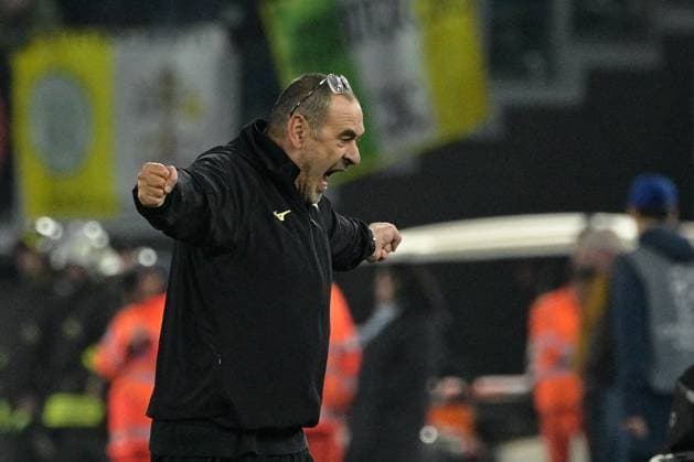 UEFA Champions League football match - SS Lazio vs Celtic FC Maurizio Sarri coach (SS Lazio); during the UEFA Champions League 2023-2024 football match between SS Lazio and Celtic FC at the Olympic Stadium in Rome on November 28, 2023. Rome Italy  Copyright: xIPAxSport ABACAx