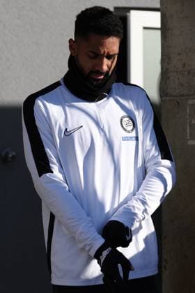 SOCCER - UEFA EL, Sturm vs Czestochowa GRAZ,AUSTRIA,29.NOV.23 - SOCCER - UEFA, group stage, SK Sturm Graz vs Rakow Czestochowa, preview, training Sturm. Image shows Gregory Wuethrich (Sturm).  GEPAxpictures xChrisxBauer