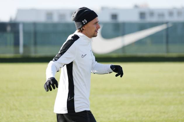 SOCCER - UEFA EL, Sturm vs Czestochowa GRAZ,AUSTRIA,29.NOV.23 - SOCCER - UEFA, group stage, SK Sturm Graz vs Rakow Czestochowa, preview, training Sturm. Image shows Stefan Hierlaender (Sturm).  GEPAxpictures xChrisxBauer