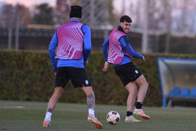 Football, EL, Atalanta Bergamo Training