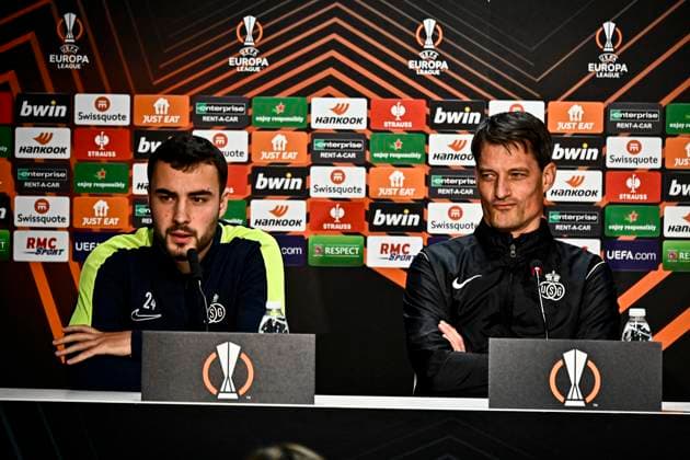 Football, EL, Union Saint-Gilloise press conference