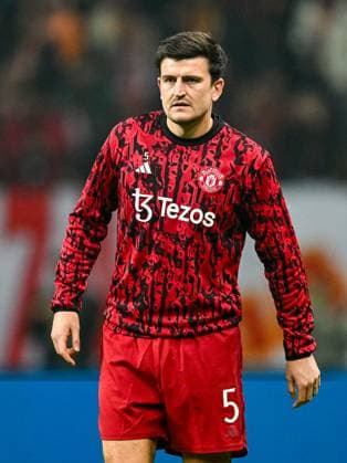 ISTANBUL - Harry Maguire of Manchester United, ManU FC during the UEFA Champions League Group A match between Galatasaray SK and Manchester United FC at Ali Sami Yen Spor Kompleksi Stadium on November 29 in Istanbul, Turkey. ANP Hollandse Hoogte UEFA Champions League 2023 24 2023 2024 xVIxANPxSportx xGerritxvanxKeulenxIVx 485042789 originalFilename: 485042789.jpg