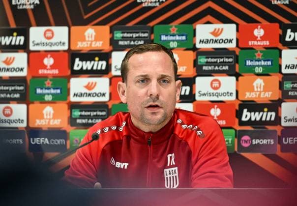 Football, EL, Linzer ASK press conference