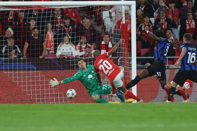 Football, CL, Benfica Lisbon - Inter Milan