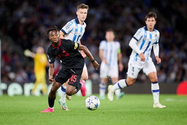 REAL SOCIEDAD 23 24 RB SALZBURG 23 24 CHAMPIONS LEAGUE  DANIxFERNANDEZ
