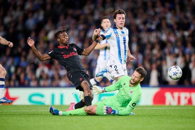 REAL SOCIEDAD 23 24 RB SALZBURG 23 24 CHAMPIONS LEAGUE  DANIxFERNANDEZ