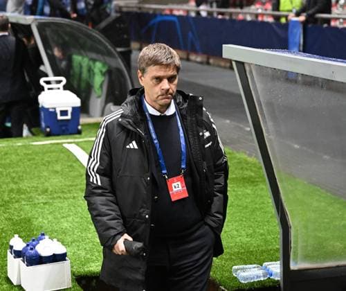 Football, Men, Season 2023 2024, UEFA Champions League Group C, Matchday 5 , SC Sporting Braga 1 FC Union Berlin, Managing Director Sport Oliver Ruhnert 1 FC Union Berlin , 29 11 2023, Copyright: xMatthiasxKochx