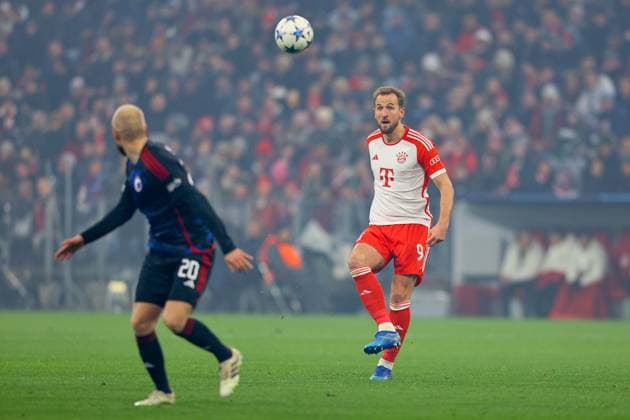 2023.11.29 Monachium Pilka nozna UEFA Liga Mistrzow sezon 2023 2024 FC Bayern Monachium - FC Kopenhaga N z Harry Kane Foto Pawel Andrachiewicz PressFocus 2023.11.29 Munich Football UEFA Champions League season 2023 2024 FC Bayern Munich - FC Copenhagen Harry Kane Credit: Pawel Andrachiewicz PressFocus NEWSPIX.PL --- Newspix.pl  20231129_PF_PA013
