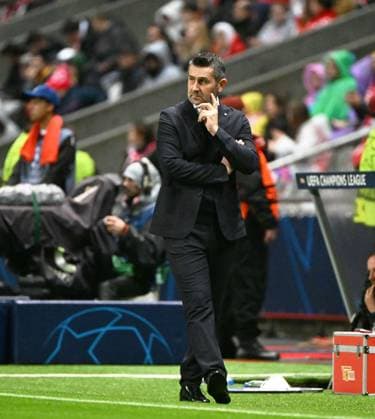 Football, Men, Season 2023 2024, UEFA Champions League Group C, Matchday 5 , SC Sporting Braga 1 FC Union Berlin, Coach Nenad Bjelica 1 FC Union Berlin , 29 11 2023, Copyright: xMatthiasxKochx