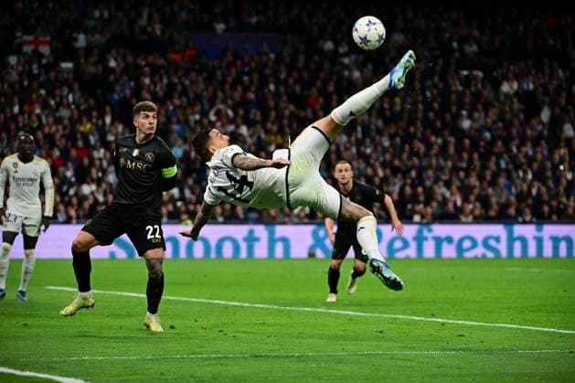 Joselu 14 Madrid , Real Madrid vs SSC Napoli, Football, Champions League, Group stage, 29 11 2023 Madrid Madrid Spain Copyright: xkolbert-press MarcxNiemeyerx
