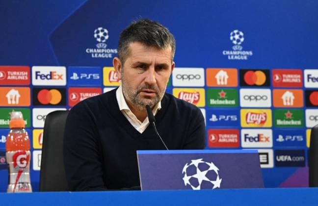 Football, Men, Season 2023 2024, UEFA Champions League Group C, Matchday 5 , SC Sporting Braga 1 FC Union Berlin, Coach Nenad Bjelica 1 FC Union Berlin , 29 11 2023, Copyright: xMatthiasxKochx