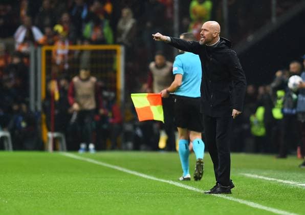 Coach Erik ten Hag of Manchester United, ManU during the UEFA Champions League match between Galatasaray A.S. and Manchester United at RAMS PARK Stadium on November 29, 2023 in Istanbul, Turkey. Istanbul Turkey Copyright: xSeskimPhotox Galatasaray-MUnited_291123 (470)