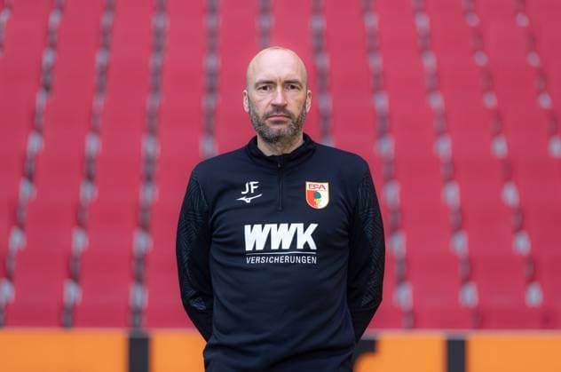 Jacob Friis FC Augsburg 1 BL, portrait date 2023 2024