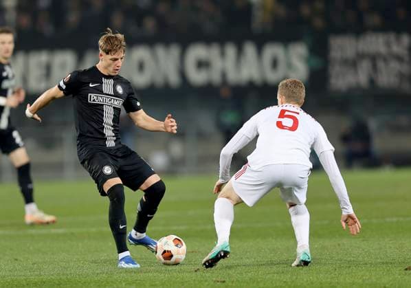 Football, EL, Sturm Graz - Rakow Czestochowa