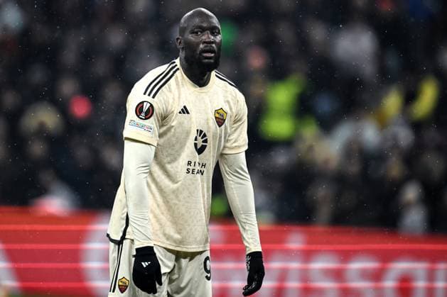 Cm Ginevra (Svizzera) 30 11 2023 - Europa League Servette-Roma foto Cristiano Mazzi Image nella foto: Romelu Lukaku 