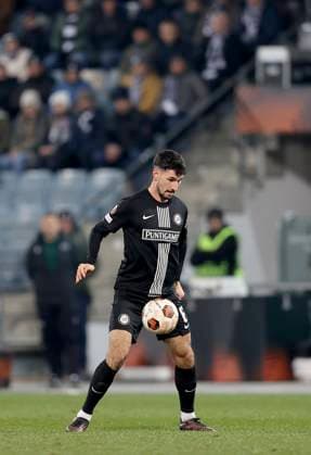 SOCCER - UEFA EL, Sturm vs Czestochowa GRAZ,AUSTRIA,30.NOV.23 - SOCCER - UEFA Europa League, group stage, SK Sturm Graz vs Rakow Czestochowa. Image shows Alexandar Borkovic (Sturm).  GEPAxpictures xHansxOberlaender