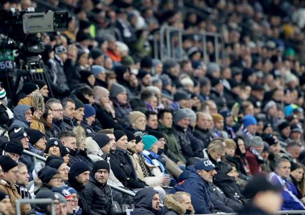 SOCCER - UEFA EL, Sturm vs Czestochowa GRAZ,AUSTRIA,30.NOV.23 - SOCCER - UEFA Europa League, group stage, SK Sturm Graz vs Rakow Czestochowa. Image shows fans.  GEPAxpictures xHansxOberlaender