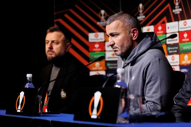 Europa League i fotball 2023: Molde - Qarabag (2-2) Molde 20231130. Qarabags trener Gurban Gurbanov etter Europa League kampen i fotball mellom Molde og Qarabag pa Aker Stadion. Foto: Svein Ove Ekornesvag NTB Molde Norge EDITORIAL USE ONLY. RESTRICTED USE FOR BETTING COMPANIES Ref:_SPOgkEmh30IJI0.jpg  Copyright: xSveinxOvexEkornesvagx xNTBx