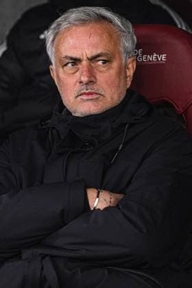 Geneve, Switzerland, 30.11.23: Head Coach Roma Jose Mourinho during the Europa League group stage match between Servette FC and AS Roma at Stade de Geneve in Geneve, Switzerland Soccer (Cristiano Mazzi SPP) Copyright: xCristianoxMazzix xSPPx spp-en-CrMaSp-CM1_2118