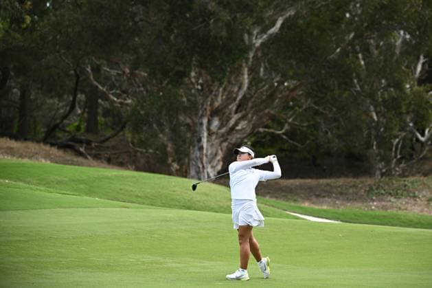 GOLF AUSTRALIAN OPEN, Rachel Lee on the 14th during Round 2 of the Australian Open 2023 at the Australian Golf Club in Sydney, Friday, December 1, 2023. ( NO ARCHIVING, EDITORIAL USE ONLY, NO USE IN BOOKS WITHOUT CONSENT SYDNEY NEW SOUTH WALES AUSTRALIA  Copyright: xDANxHIMBRECHTSx 20231201001872228762
