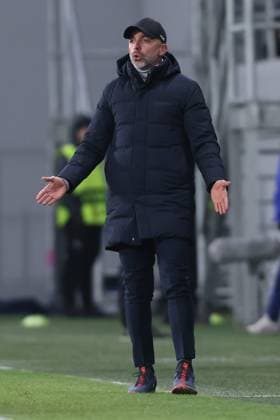 TSC BACKA TOPOLA vs WEST HAM ZARKO LAZETIC coach football TSC Backa Topola vs West Ham UEFA Europa league TSC arena stadium, Backa Topola, Serbia 30.11.2023 Foto: FOOTBALL, UEFA EUROPA LEAGUE, TSC BACKA TOPOLA, West Ham Backa Topola TSC Arena Serbia Copyright: xMarkoxMetlas xMNxPressx