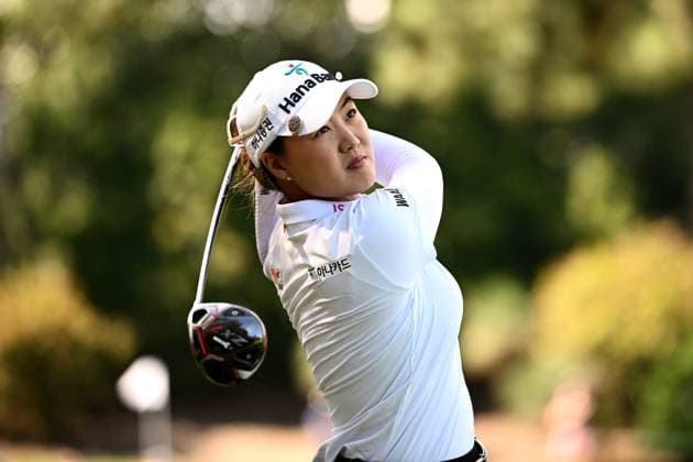 GOLF AUSTRALIAN OPEN, Minjee Lee of Australia plays a shot from the 14th tee during Round 2 of the Women?s Australian Open 2023 at the Australian Golf Club in Sydney, Friday, December 1, 2023. ( NO ARCHIVING, EDITORIAL USE ONLY, NO USE IN BOOKS WITHOUT CONSENT SYDNEY NEW SOUTH WALES AUSTRALIA  Copyright: xDANxHIMBRECHTSx 20231201001872266059