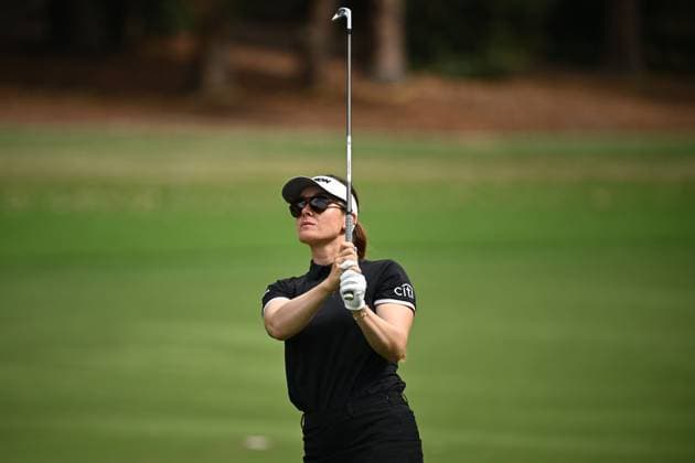 GOLF AUSTRALIAN OPEN, Hannah Green of Australia plays a shot on the 16th fairway during Round 3 of the Women?s Australian Open 2023 at the Australian Golf Club in Sydney, Saturday, December 2, 2023. ( NO ARCHIVING, EDITORIAL USE ONLY, NO USE IN BOOKS WITHOUT CONSENT SYDNEY NEW SOUTH WALES AUSTRALIA  Copyright: xDANxHIMBRECHTSx 20231202001872603237