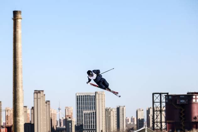 Bilder des Jahres 2023, Sport 12 Dezember Sport Themen der Woche KW48 BEIJING, CHINA - DECEMBER 02: Edouard Therriault of Canada competes in the Men s Freeski Big Air Final at the Big Air Shougang on December 2, 2023 in Beijing, China.  Copyright: xVCGx 111467421863