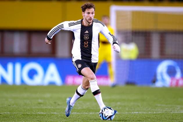 GORETZKA Leon Team Deutschland DFB Freundschaftsspiel Oesterreich Deutschland 2 0 am 21 11 2023 in Wien DFL REGULATIONS PROHIBIT ANY USE OF PHOTOGRAPHS as IMAGE SEQUENCES and or QUASI VIDEO Copyright: xLacixPerenyix