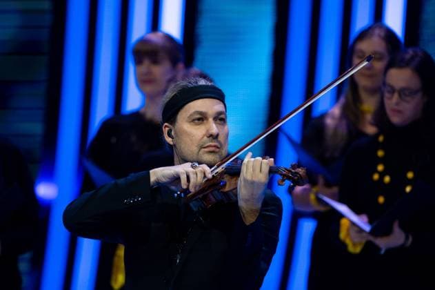 David Garrett violinist, musician with three ensembles of the German Music Council, GER, UEFA Euro 2024 Final Draw, Elbphilharmonie Hamburg Draw, 02 12 2023 GER, UEFA Euro 2024 Final Draw, Elbphilharmonie Hamburg Draw, 02 12 2023 Hamburg Copyright: xEibner-Pressefoto Memmlerx EP_MMR