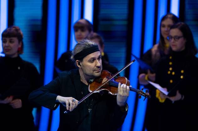 David Garrett violinist, musician with three ensembles of the German Music Council, GER, UEFA Euro 2024 Final Draw, Elbphilharmonie Hamburg Draw, 02 12 2023 GER, UEFA Euro 2024 Final Draw, Elbphilharmonie Hamburg Draw, 02 12 2023 Hamburg Copyright: xEibner-Pressefoto Memmlerx EP_MMR