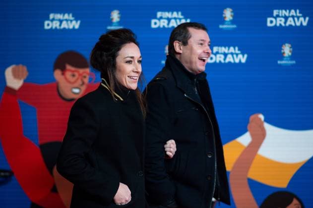 Nadine Kessler Germany, UEFA Managing Director of Women™s Football , Arrival at the red carpet, GER, UEFA Euro 2024 Final Draw, Draw Elbphilharmonie Hamburg, 02 12 2023 GER, UEFA Euro 2024 Final Draw, Draw Elbphilharmonie Hamburg, 02 12 2023 Hamburg Copyright: xEibner-Pressefoto Memmlerx EP_MMR