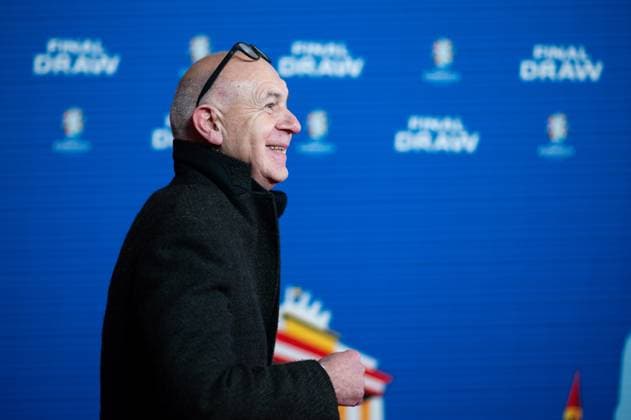 Bernd Neuendorf DFB President , Arrival at the red carpet, GER, UEFA Euro 2024 Final Draw, Draw Elbphilharmonie Hamburg, 02 12 2023 GER, UEFA Euro 2024 Final Draw, Draw Elbphilharmonie Hamburg, 02 12 2023 Hamburg Copyright: xEibner-Pressefoto Memmlerx EP_MMR