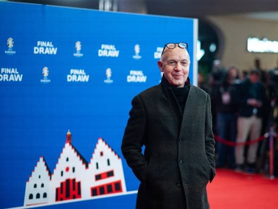 Bernd Neuendorf DFB President , Arrival at the red carpet, GER, UEFA Euro 2024 Final Draw, Draw Elbphilharmonie Hamburg, 02 12 2023 GER, UEFA Euro 2024 Final Draw, Draw Elbphilharmonie Hamburg, 02 12 2023 Hamburg Copyright: xEibner-Pressefoto Memmlerx EP_MMR