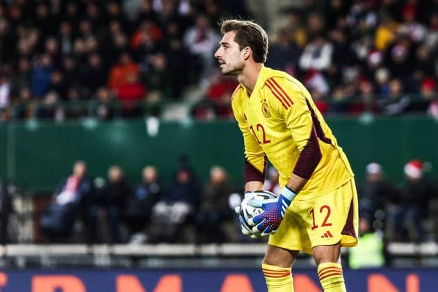 Sport, Football, UEFA international match season 2023 24 friendly match Austria Germany 21 11 2023, Ernst Happel Stadion Vienna Kevin Trapp Germany, 12 Vienna Ernst Happel Stadion Vienna Vienna Austria