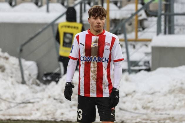 PKO Ekstraklasa 23 24 Cracovia - Ruch Chorzow 2023.12.03 Krakow (Cracow) Poland (Polska), Football (Pilka Nozna) PKO BP Ekstraklasa (Polish top league - first level), Season (Sezon) 2023 2024, Cracovia - Ruch Chorzow op: Filip Rozga Copyright: xKonradxSwieradx 128A6747