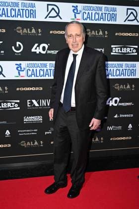 Milan, Red carpet Great football gala - AIC Milan, Red carpet Gran gala del calcio - AIC In the photo: Giancarlo Abete Milan Italy  Copyright: xIPA ABACAx