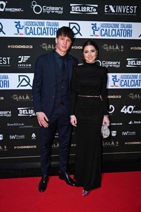 Milan, Red carpet Great football gala - AIC Milan, Red carpet Gran gala del calcio - AIC In the photo: Giovanni Fabbian Milan Italy  Copyright: xIPA ABACAx