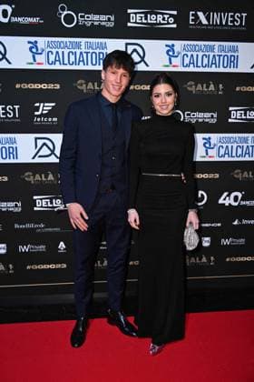 Milan, Red carpet Great football gala - AIC Milan, Red carpet Gran gala del calcio - AIC In the photo: Giovanni Fabbian Milan Italy  Copyright: xIPA ABACAx