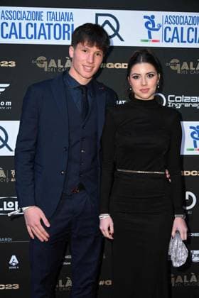 Milan, Red carpet Great football gala - AIC Milan, Red carpet Gran gala del calcio - AIC In the photo: Giovanni Fabbian Milan Italy  Copyright: xIPA ABACAx