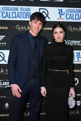 Milan, Red carpet Great football gala - AIC Milan, Red carpet Gran gala del calcio - AIC In the photo: Giovanni Fabbian Milan Italy  Copyright: xIPA ABACAx