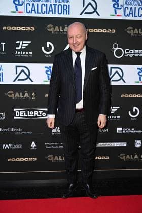 Milan, Red carpet Great football gala - AIC Milan, Red carpet Gran gala del calcio - AIC In the photo: Giuseppe Marotta Milan Italy  Copyright: xIPA ABACAx