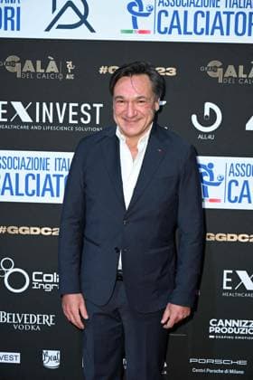 Milan, Red carpet Great football gala - AIC Milan, Red carpet Gran gala del calcio - AIC In the photo: Fabio Caressa Milan Italy  Copyright: xIPA ABACAx