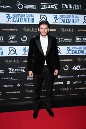 Milan, Red carpet Great football gala - AIC Milan, Red carpet Gran gala del calcio - AIC In the photo: Khvicha Kvaratskhelia Milan Italy  Copyright: xIPA ABACAx